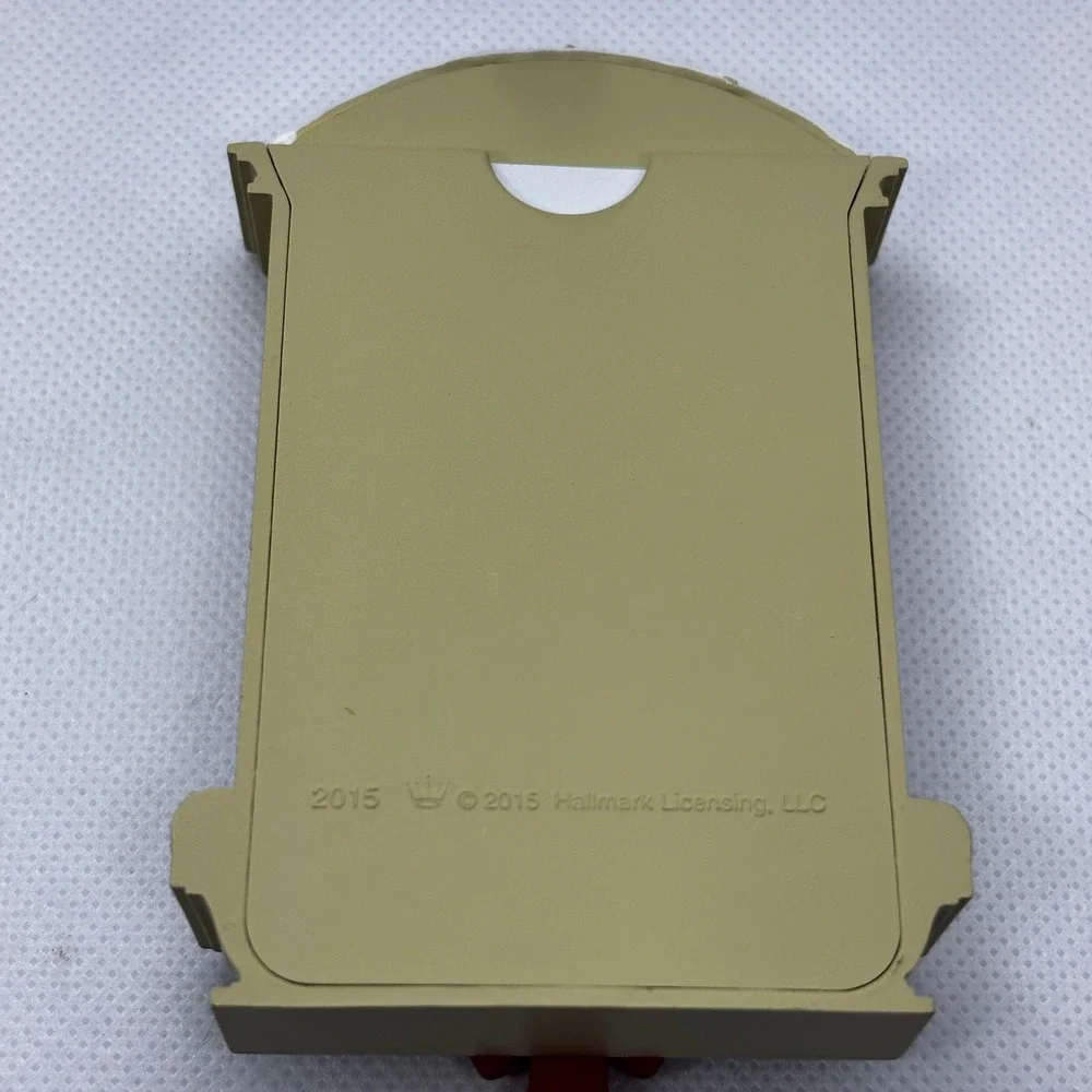 Hallmark Ornament Our First Christmas 2015 Cream Photo Holder Frame